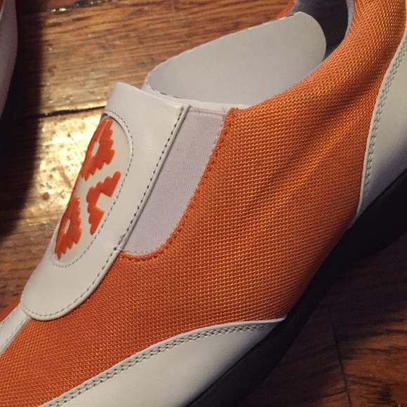 NIB Sandbaggers Bali mango golf shoes - Picture 4 of 5